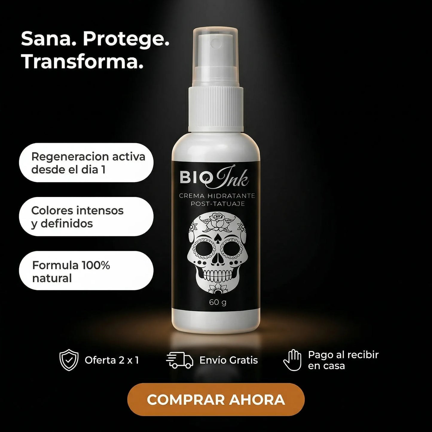 Bio Ink Crema Restauradora de Tatuajes