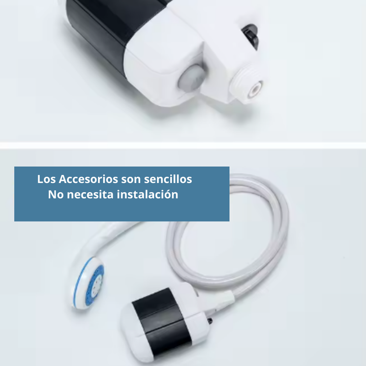 Combo para  amantes de mascotas  Ducha Portatil  + Cepillo para Pelo + Spray Bucal