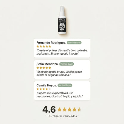 Bio Ink Crema Restauradora de  Tatuajes