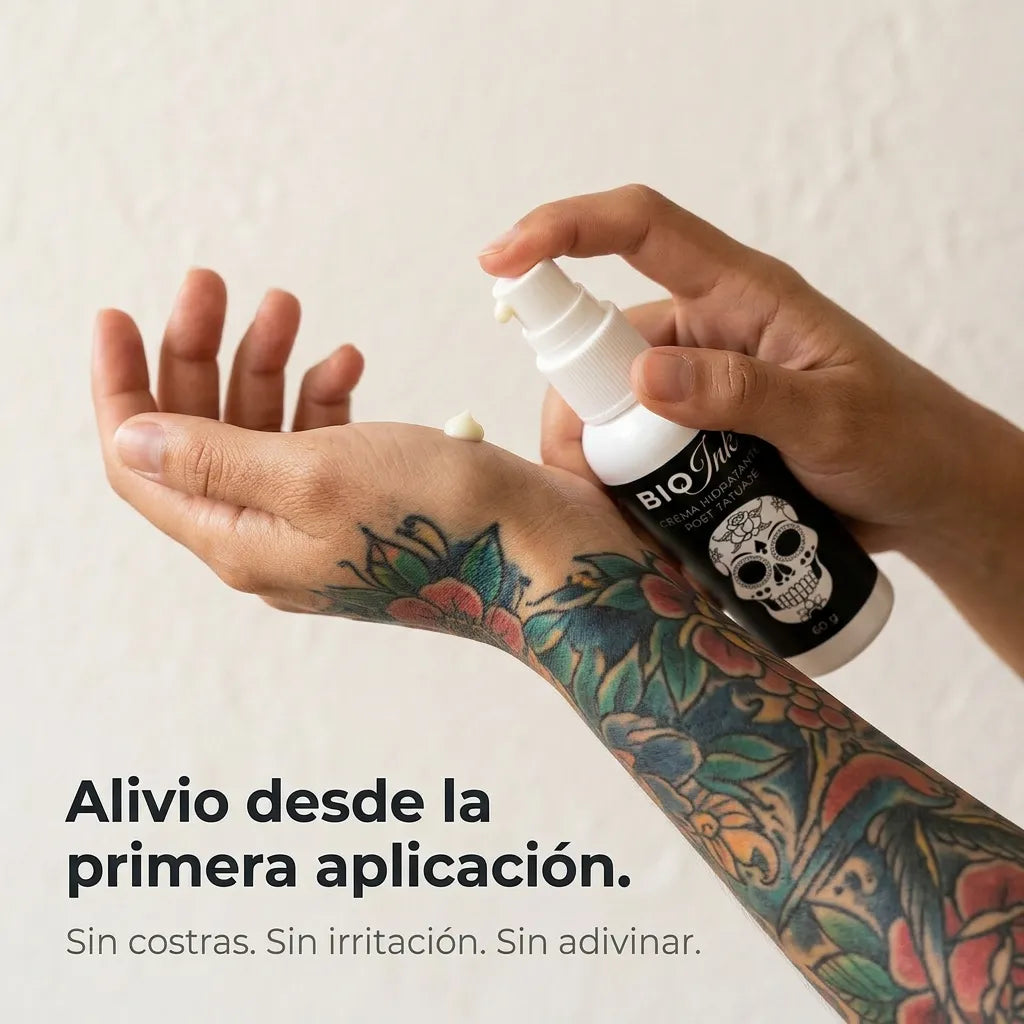 Bio Ink Crema Restauradora de  Tatuajes